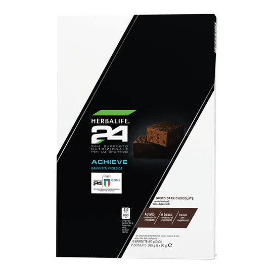 Barrette Proteiche H24 Achieve (1 Conf. da 6 Barrette)